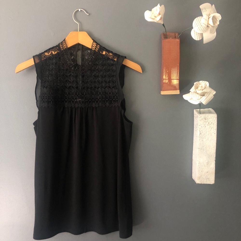 Express Lace Tank - S